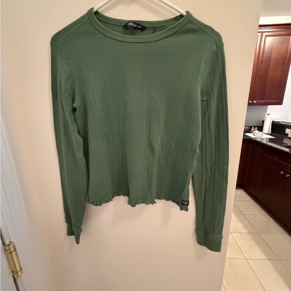 Toad&Co Olive Long Sleeve Top